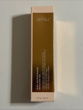 JeNu Microsphere Infusion Gel - Pink & Gold. 3 oz. Absorbing Skin Products